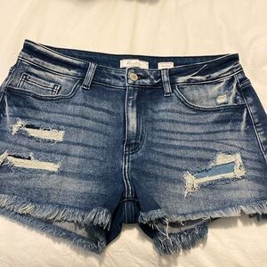 KanCan Mid-Rise Shorts